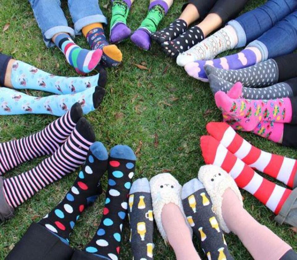 Wear crazy socks for a good cause - Tabletalk